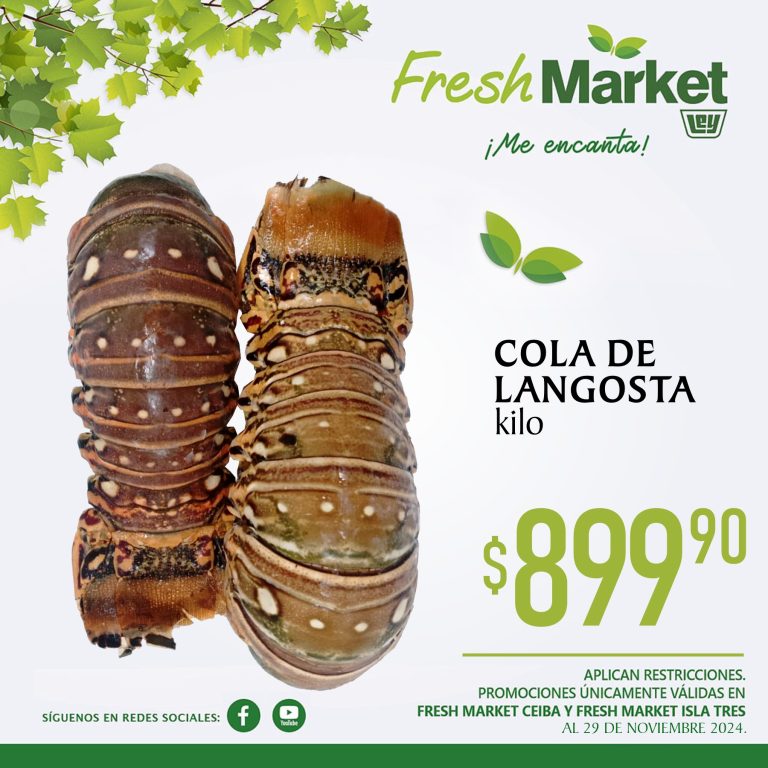 COLA DE LANGOSTA FRESH MARKET LEY